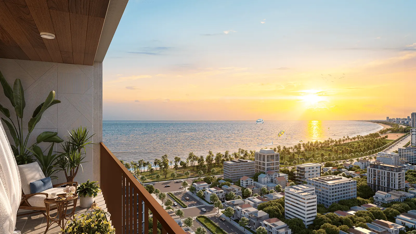 Ban ngày thả hồn cùng biển Mỹ Khê tại Sun Costa Residences Đà Nẵng – lựa chọn hoàn hảo cho second-home.